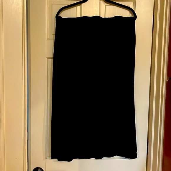 Athleta skirt cotton casual size L black - Picture 1 of 4